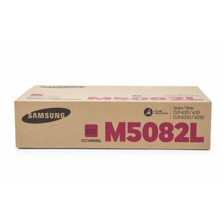 Original Samsung CLT-M5082L Toner Magenta (HP SU322A)
