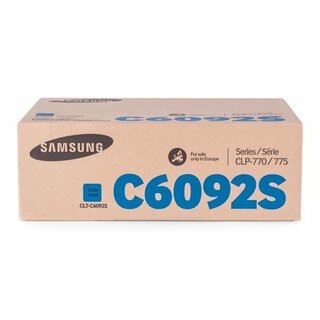 Original Samsung CLT-C6092S Toner Cyan (HP SU082A)