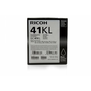 Original Ricoh 405765 / GC-41KL Gelkartusche Black