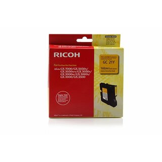 Original Ricoh 405535 / GC-21Y Gelkartusche Yellow