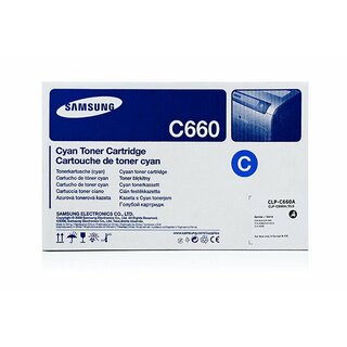 Original Samsung CLP-C660A Toner Cyan (HP ST880A)