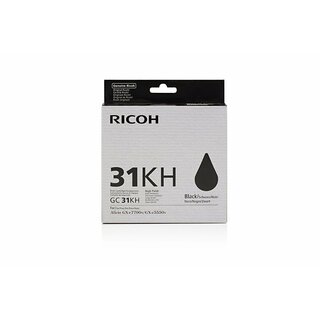 Original Ricoh 405701 / GC-31HK Gelkartusche Black