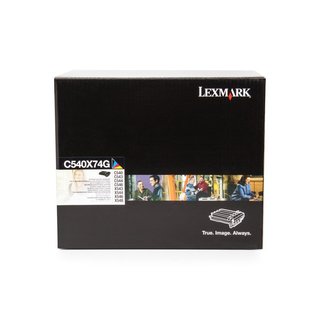 Original Lexmark 0C540X74G Bildtrommel Black & Color + 4x Entwicklereinheit (c,m,y,k)