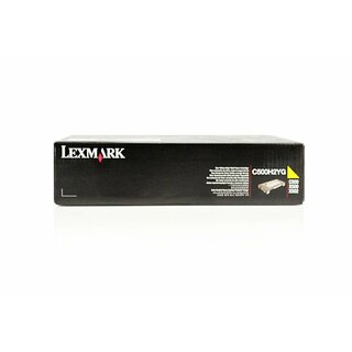 Original Lexmark 0C500H2YG Toner Yellow