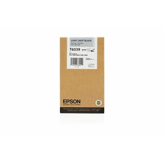 Original Epson C13T603900 / T6039 Tinte Light Black