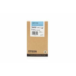 Original Epson C13T603500 / T6035 Tinte Light Cyan