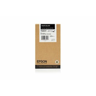 Original Epson C 13 T 603100 / T6031 Tinte Black