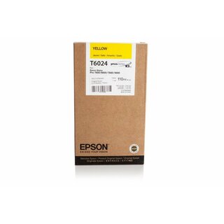 Original Epson C 13 T 602400 / T6024 Tinte Yellow