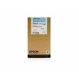 Original Epson C13T563500 / T5635 Tinte Light Cyan
