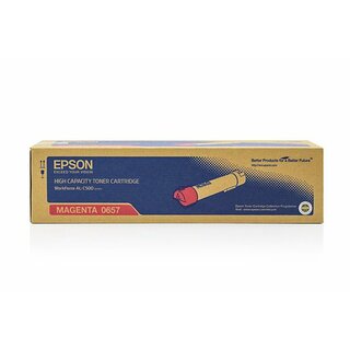 Original Epson C13S050657 / 0657 Toner Magenta