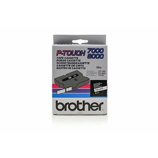 Original Brother TX-211 P-Touch (TX Schriftband-Kassette)