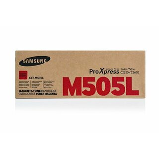 Original Samsung CLT-M505L Toner Magenta (HP SU302A)