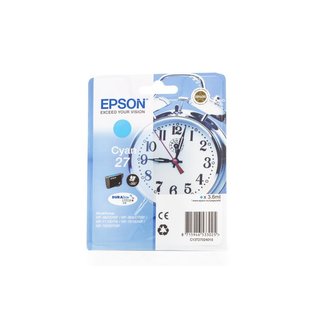 Original Epson C13T27024010 / 27 Tinte Cyan