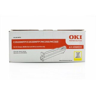 Original OKI 43460221 Bildtrommel Yellow