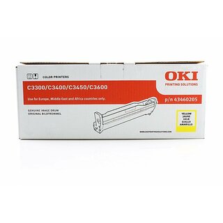 Original OKI 43460205 Bildtrommel Yellow