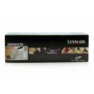 Original Lexmark 0X850H21G Toner Black