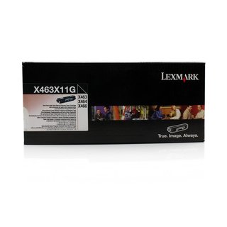 Original Lexmark 0X463X11G Toner Black Return Program
