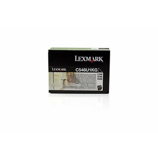 Original Lexmark 0C546U1KG Toner Black Return Program