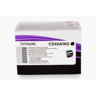 Original Lexmark 0C540A1KG Toner Black