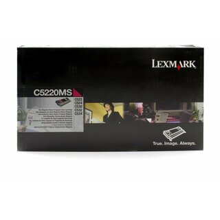 Original Lexmark 00C5220MS Toner Magenta Return Program
