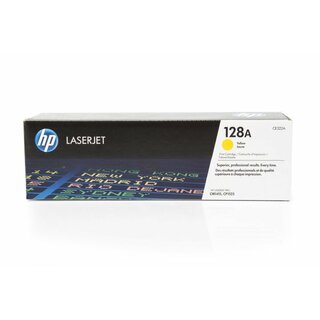 Original HP CE322A / 128A Toner Gelb