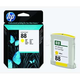 Original HP C9388AE / Nr 88 Tinte Yellow