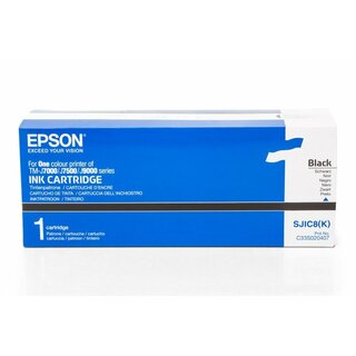Original Epson C33S020407 / SJIC8 Tinte Black