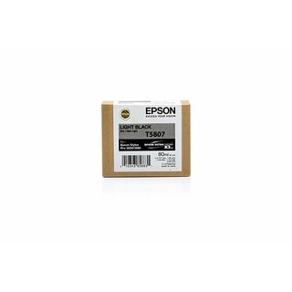 Original Epson C13T580700 / T5807 Tinte Light Black