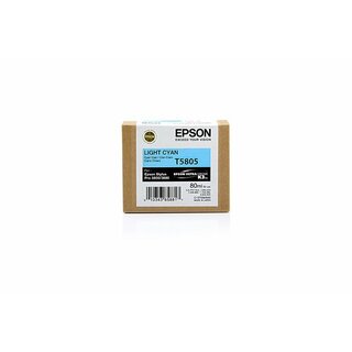 Original Epson C13T580500 / T5805 Tinte Light Cyan