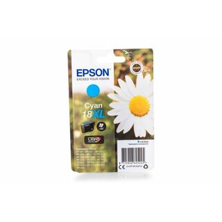 Original Epson C13T18124010 / 18 XL Tinte Cyan