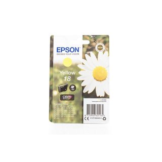 Original Epson C13T18044010 / 18 Tinte Yellow