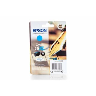 Original Epson C13T16324010 / T1632 Tinte Cyan