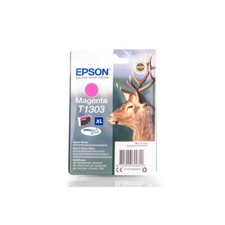 Original Epson C13T13034010 / T1303 Tintenpatrone Magenta