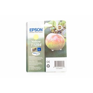Original Epson C13T12944010 / T1294 Tintenpatrone Gelb