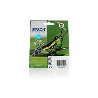 Original Epson C13T03324010 / T0332 Tinte Cyan