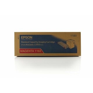 Original Epson C13S051163 Toner Magenta