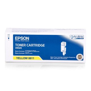 Original Epson C13S050611 Toner Yellow