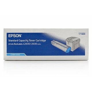 Original Epson C 13 S0 50232 / 0232 Toner Cyan