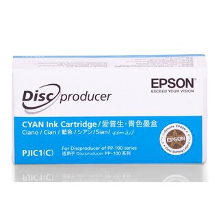 Original Epson C13S020447 / PJIC1 Tinte Cyan
