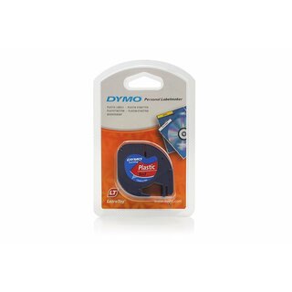 Original Dymo 91223 / S0721680 LetraTAG Kunststoffband 12 mm rot