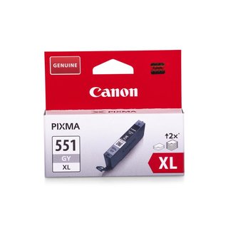 Original Canon 6447B001 / CLI-551GY XL Tinte Gray
