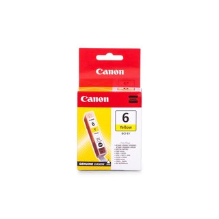 Original Canon 4708A002 / BCI-6Y Tinte Yellow