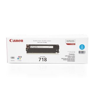 Original Canon 2661B002 / 718C Toner Cyan