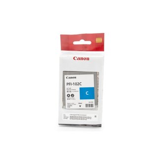 Original Canon 0896B001 / PFI-102C Tinte Cyan