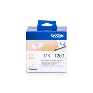 Original Brother DK-11209 P-Touch (Adressetiketten, klein)