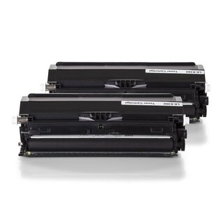 Alternativ zu Lexmark 0E360H11E Toner Black Doppelpack