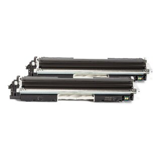Alternativ zu HP CE310AD / 126A Toner Black Doppelpack