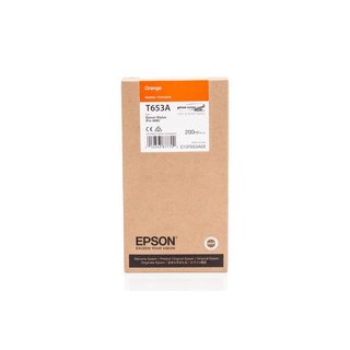 Original Epson C13T653A00 / T653A Tinte Orange