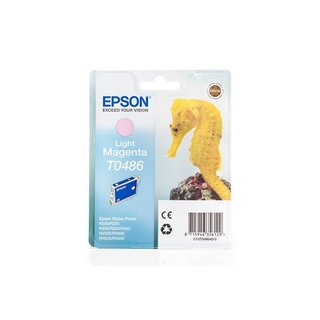 Original Epson C13T04864010 / T0486 Tinte Light Magenta