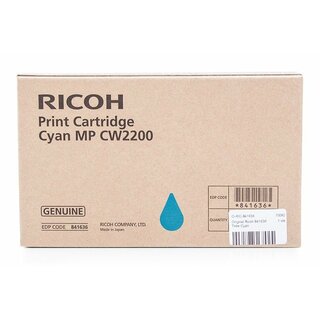 Original Ricoh 841636 Tinte Cyan